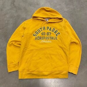 Vintage y2k 90s Yellow and green Aeropostale hoodie